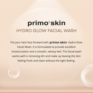 Primo+Skin Hydro Glow Facial Wash w/ Niacinamide 100,
