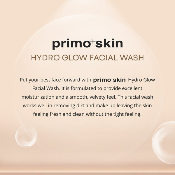 Primo+Skin Hydro Glow Facial Wash w/ Niacinamide 100,
