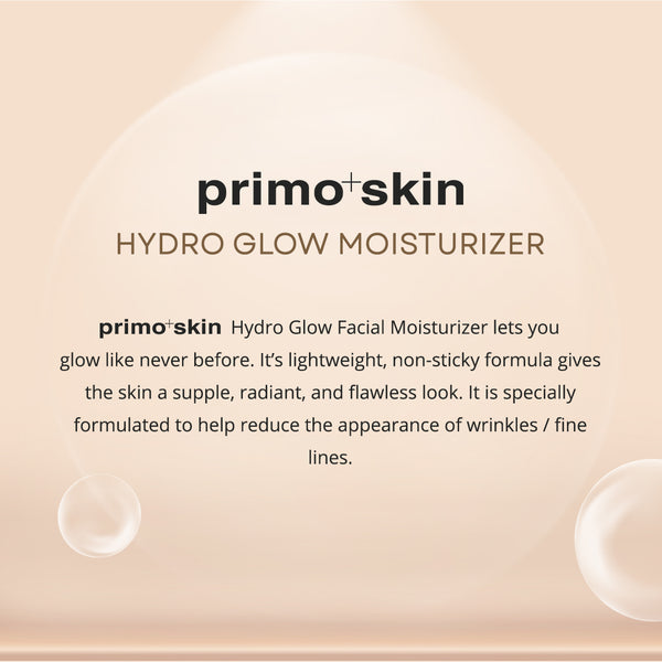 Primo+Skin Hydro Glow Facial Moisturizer w/ Hyaluronic Acid And Niacinamide 50g