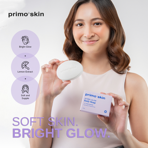 Primo+Skin Hydro Glow Body Soap w/ Niacinamide 135g