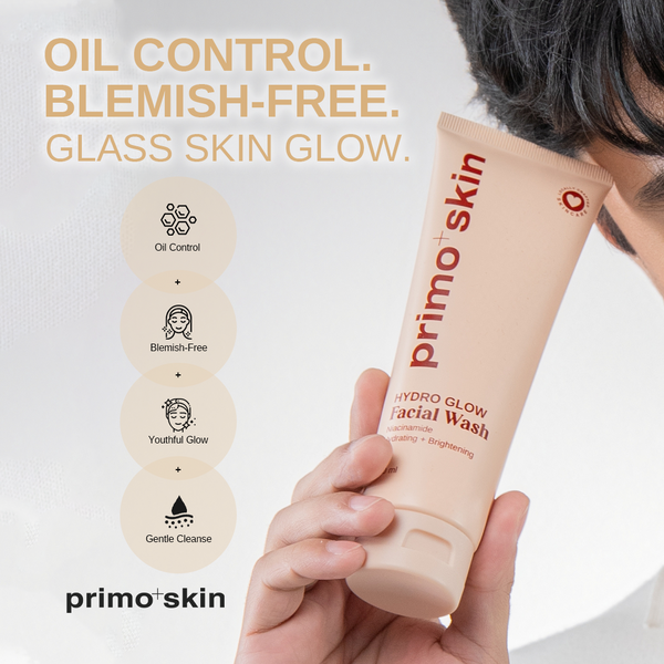 Primo+Skin Hydro Glow Facial Wash w/ Niacinamide 100,