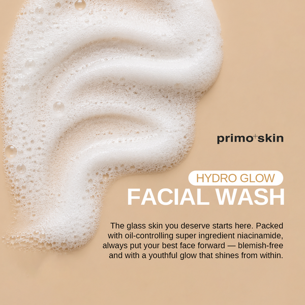 Primo+Skin Hydro Glow Facial Wash w/ Niacinamide 100,