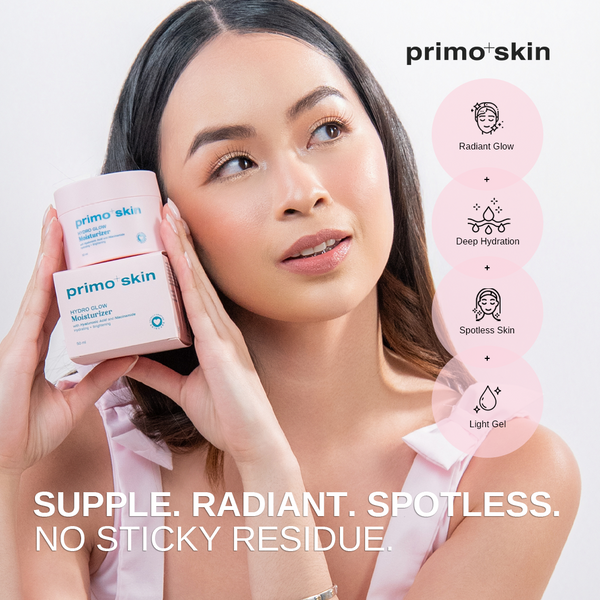 Primo+Skin Hydro Glow Facial Moisturizer w/ Hyaluronic Acid And Niacinamide 50g