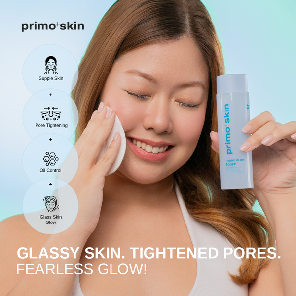 Primo+Skin Hydro Glow Toner w/ Hyaluronic Acid And Niacinamide 120ml