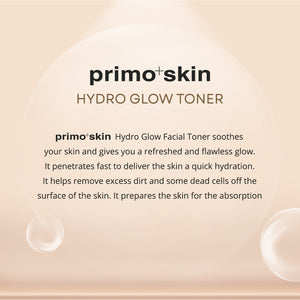 Primo+Skin Hydro Glow Toner w/ Hyaluronic Acid And Niacinamide 120ml